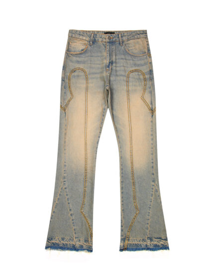IRONGATE PANEL DENIM JEANS - SANDY BLUE